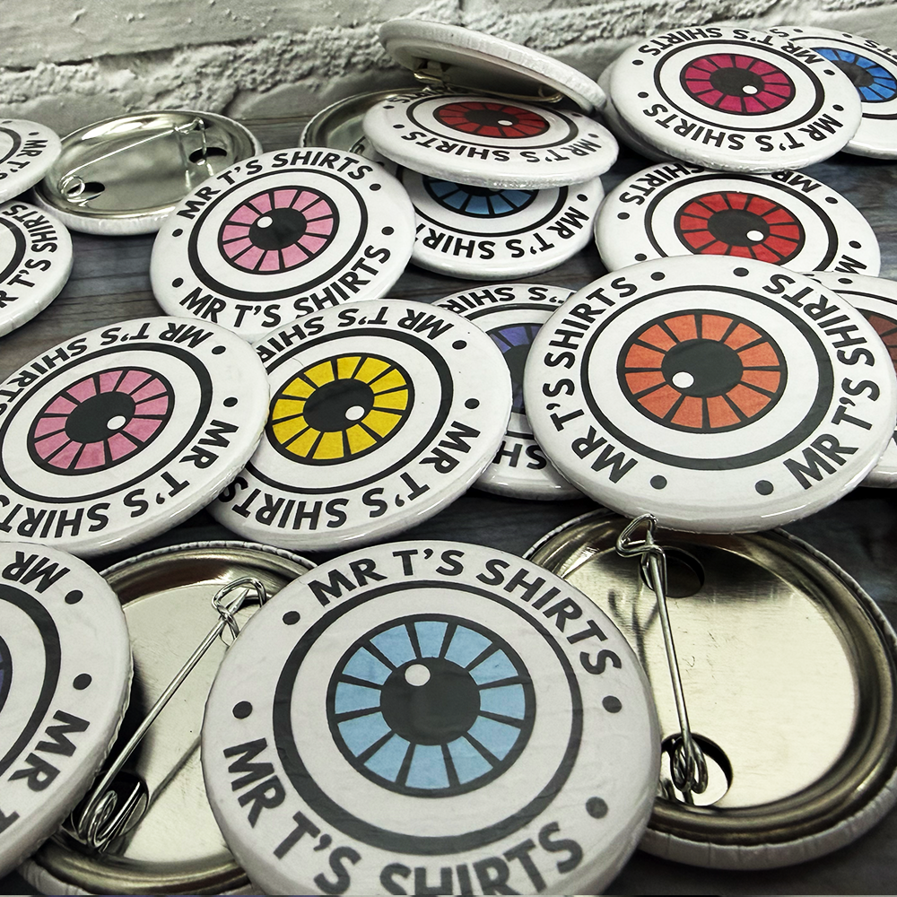 38mm custom badges