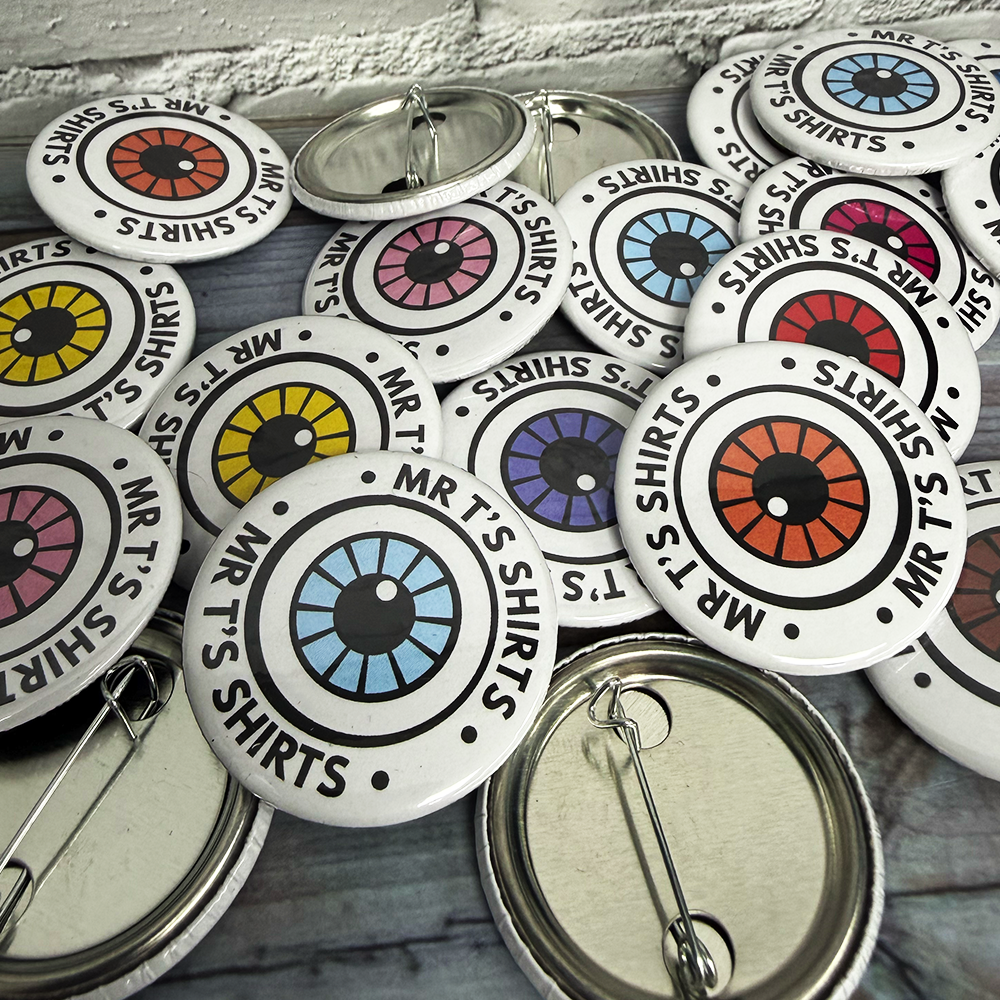 38mm custom badges