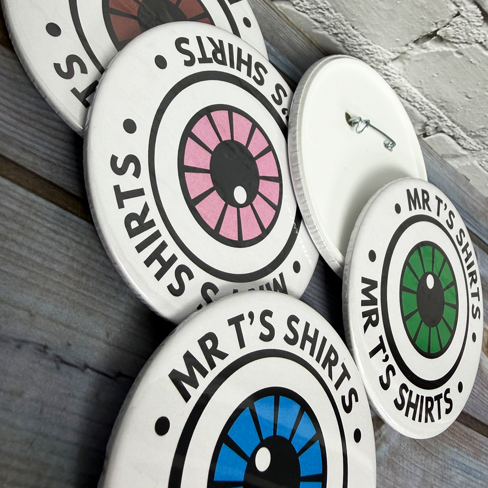 77mm custom badges