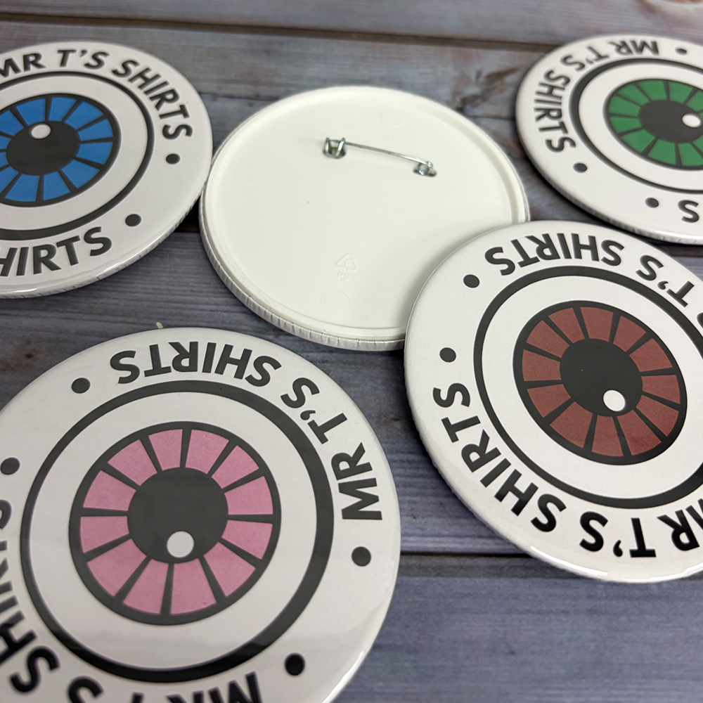 77mm custom badges