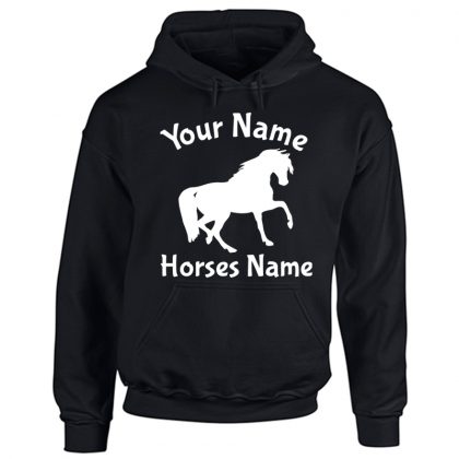 Adults Custom Horse Hoodie