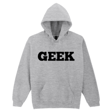 Adults Geek Hoodie