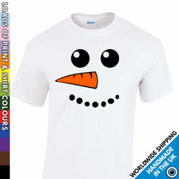 Kids Snowman T Shirt