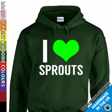 Kids I Love Sprouts Hoodie