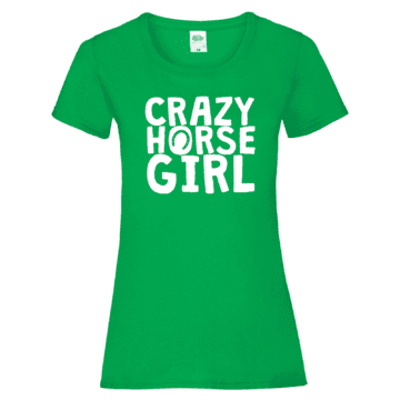 Ladies Crazy Horse Girl Tshirt
