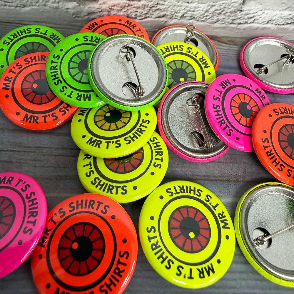 custom neon badges