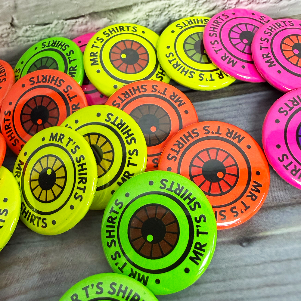 custom neon badges
