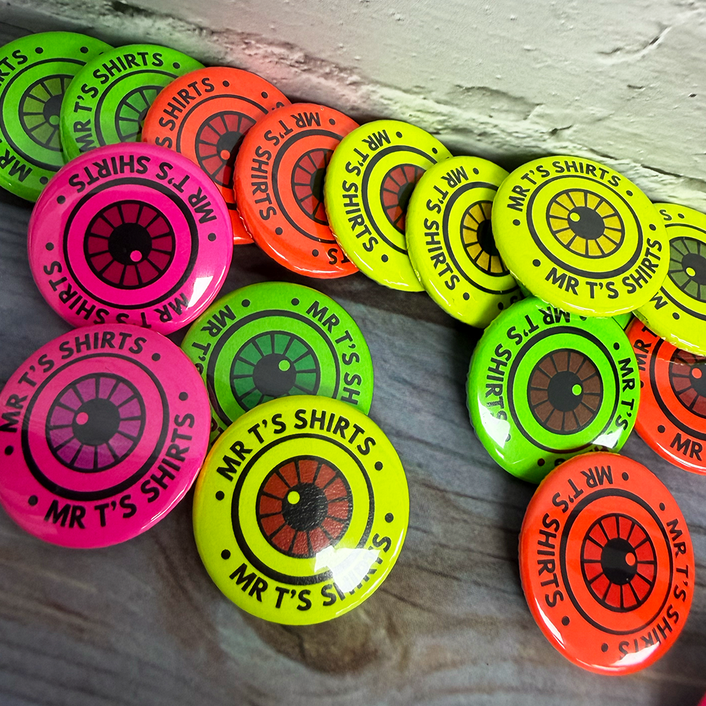 custom neon badges