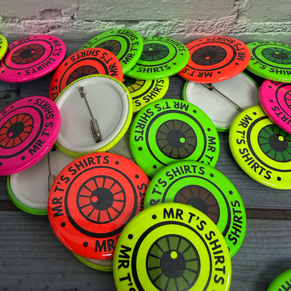 custom neon badges