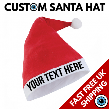 custom santa hat