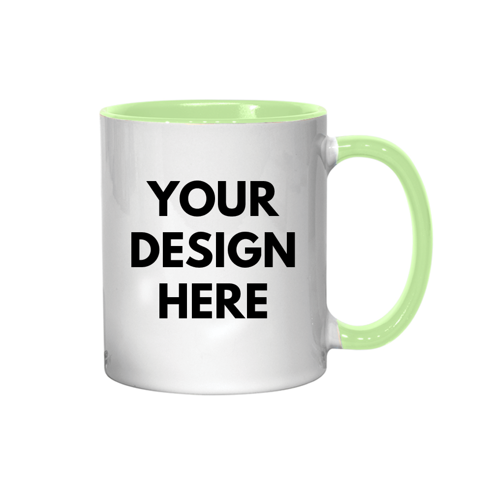 custom colour mugs