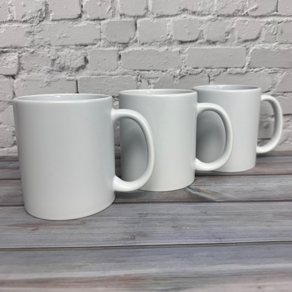 custom printed mug white