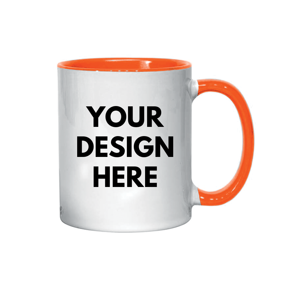 custom colour mugs