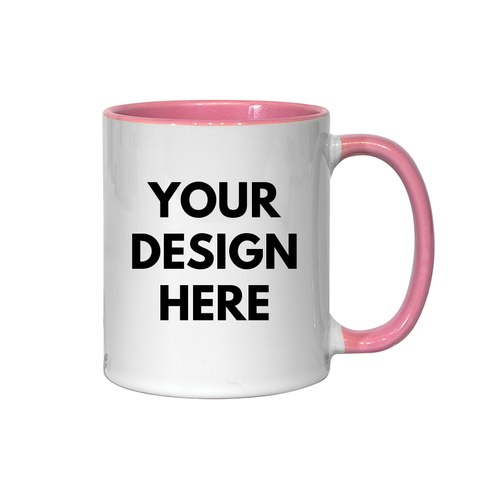 custom colour mugs