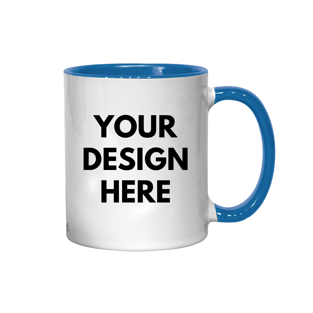 blue cup