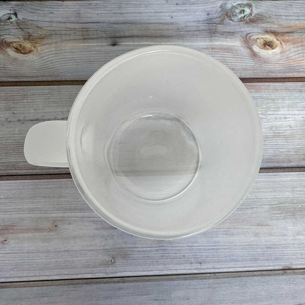 glass custom mug