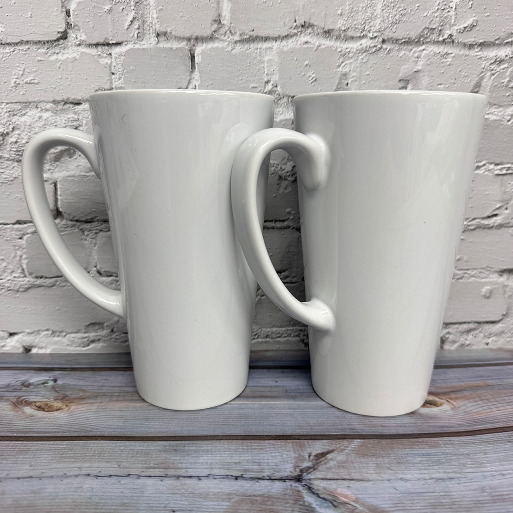 white cups