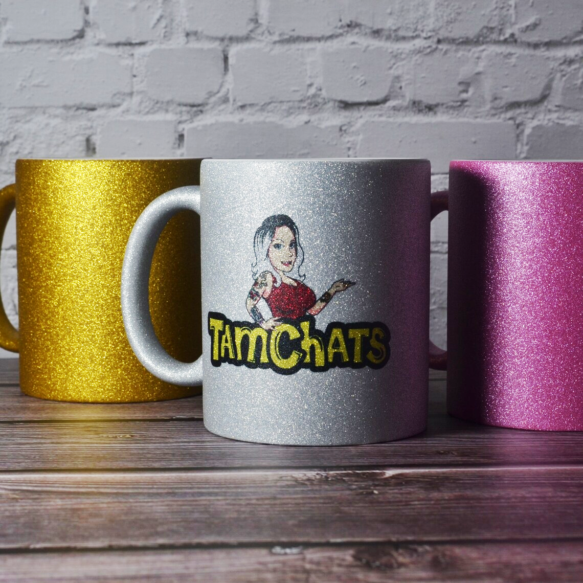 GLITTER MUG