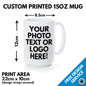 15oz Custom Mugs