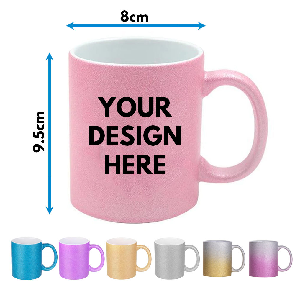 CUSTOM GLITTER MUG