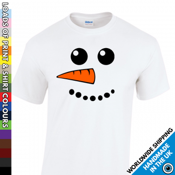 Mens Snowman T Shirt
