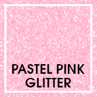 Pastel Pink Glitter Print