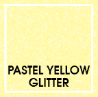 Pastel Yellow Glitter Print