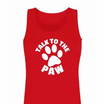 Ladies Talk To The Paw Vest