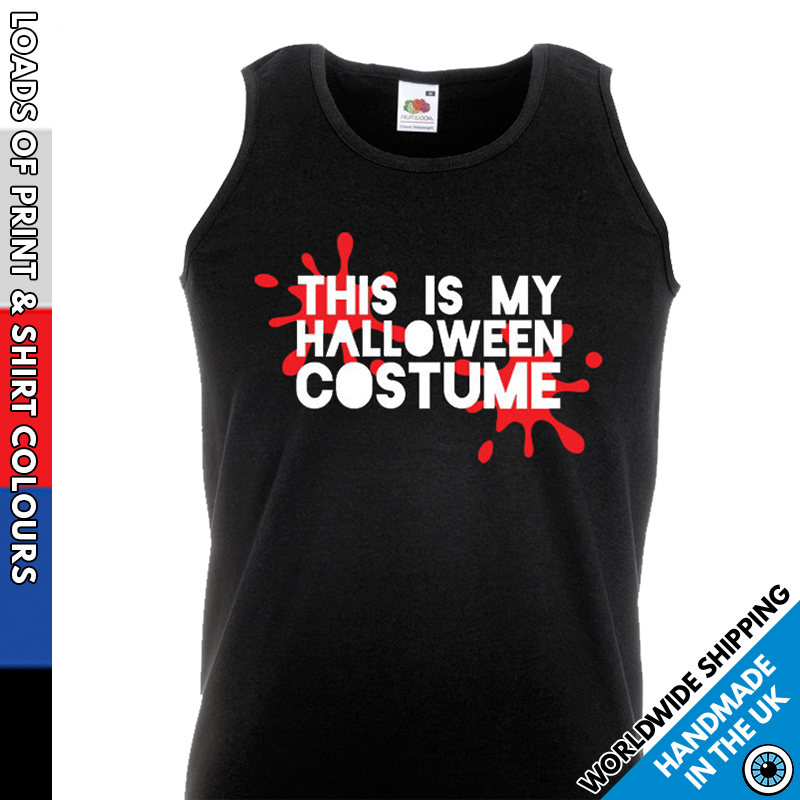 Mens This is My Halloween Costume Vest the perfect gift for Halloween