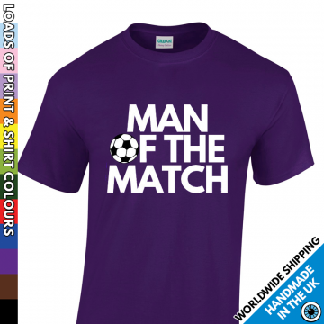 Kids Man Of The Match T Shirt