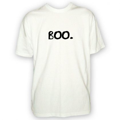 Kids Little Boo Understated Halloween T Shirt - Image 4