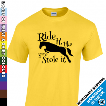 Kids Ride It Horse T Shirt