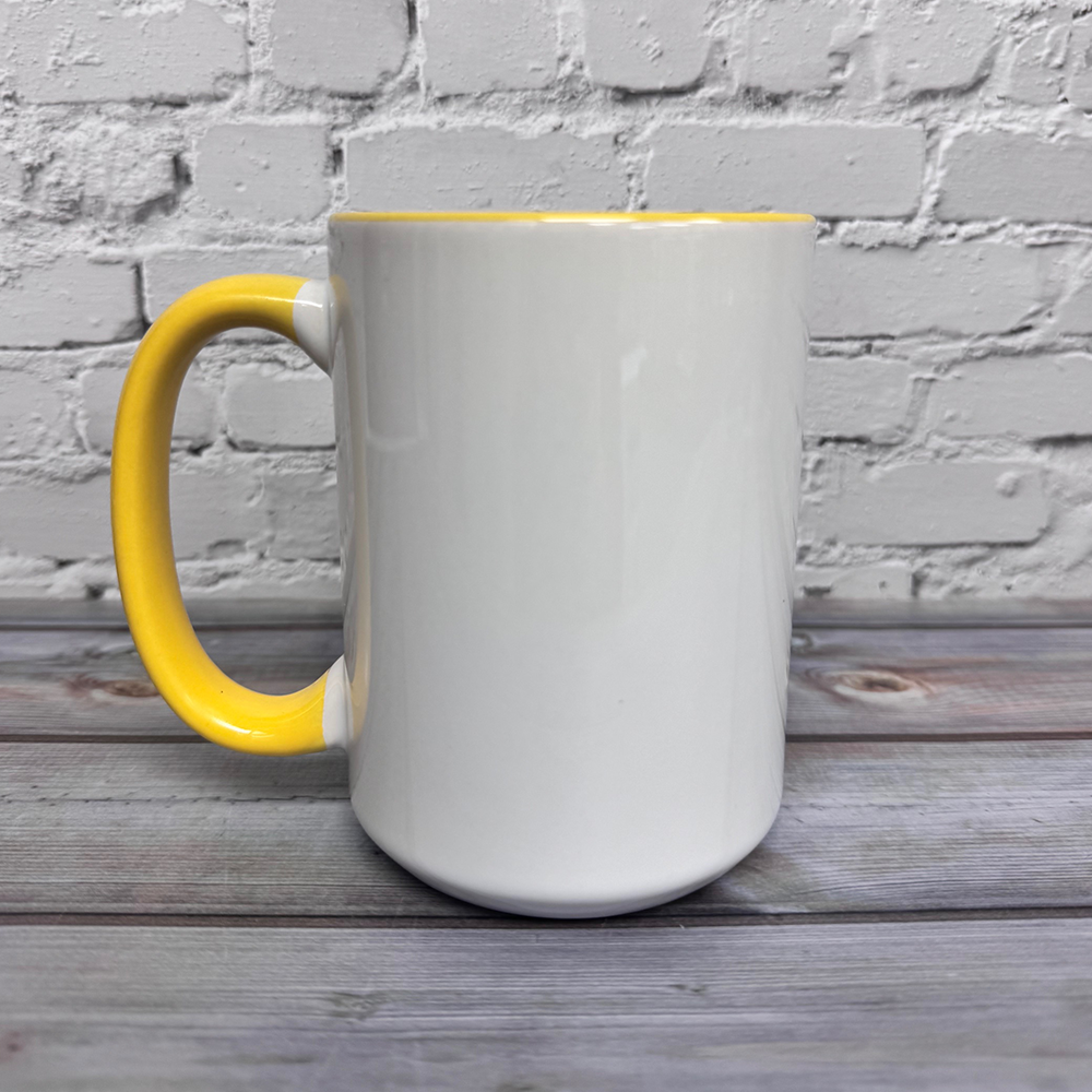 LARGE YELLOW MUG