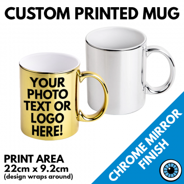 Chrome Custom Mugs