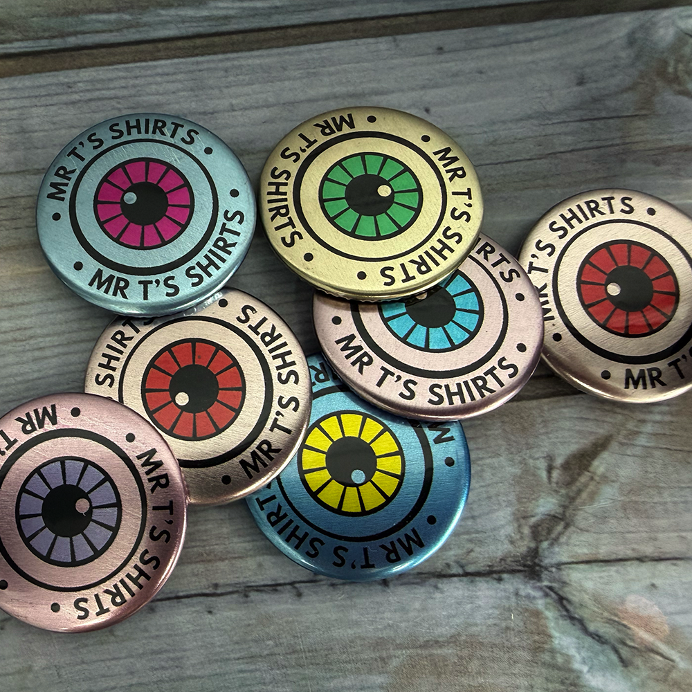 metal safety badges