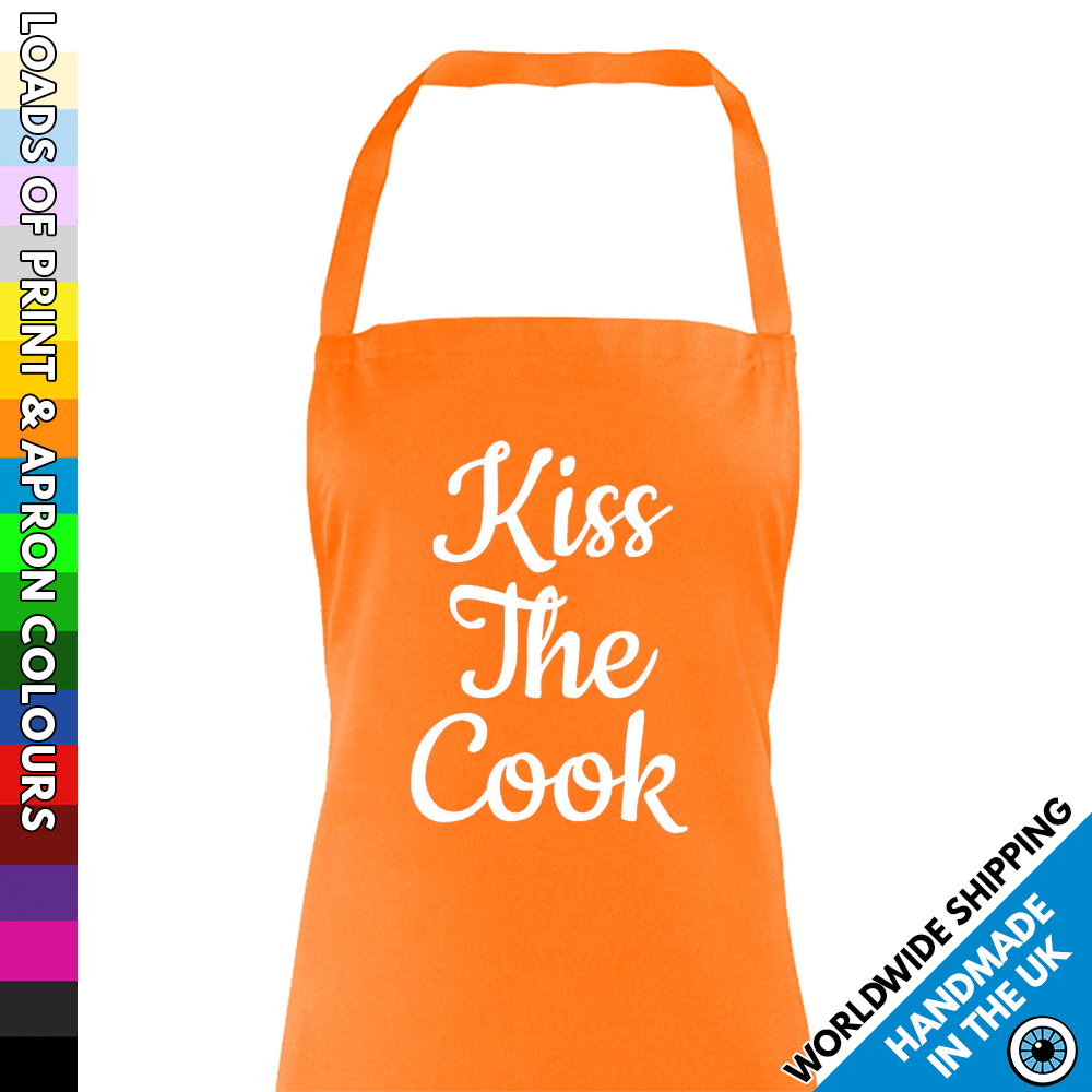 Kiss The Cook Adult Apron