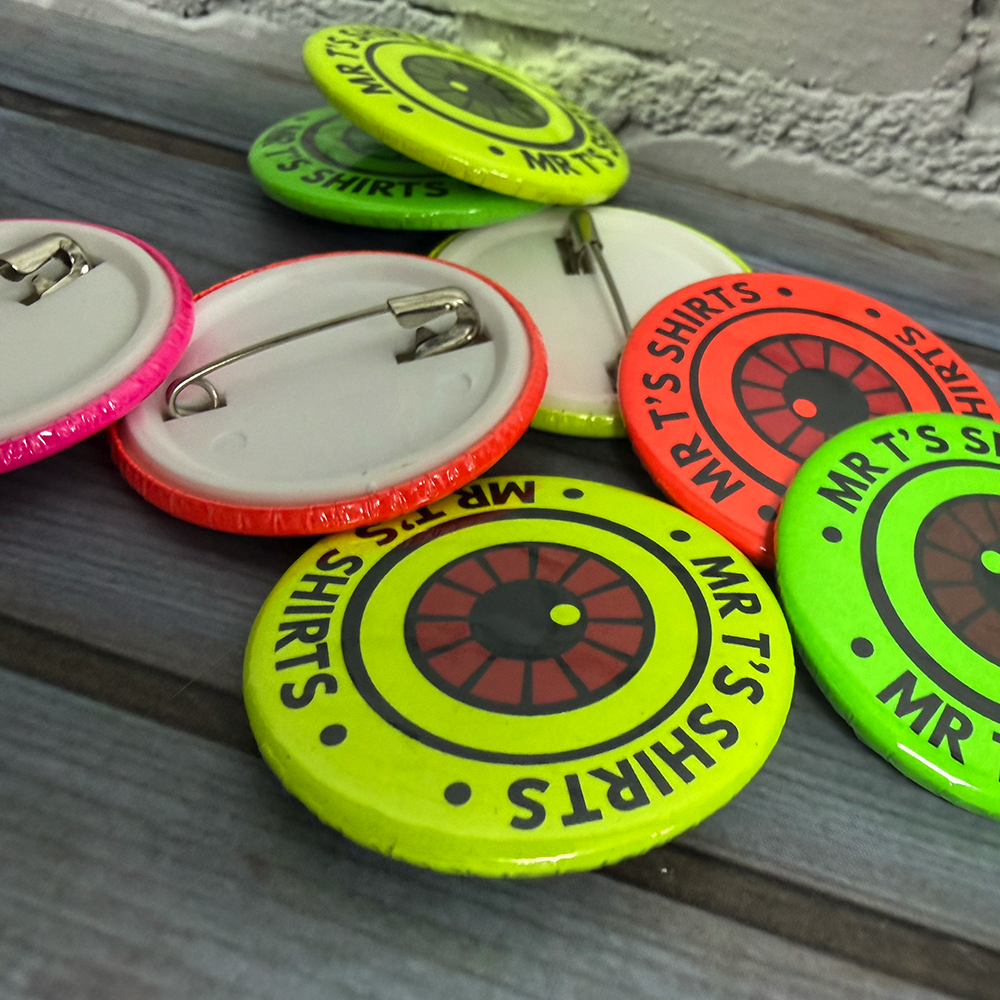 printed badges