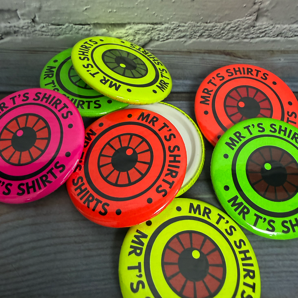 printed badges