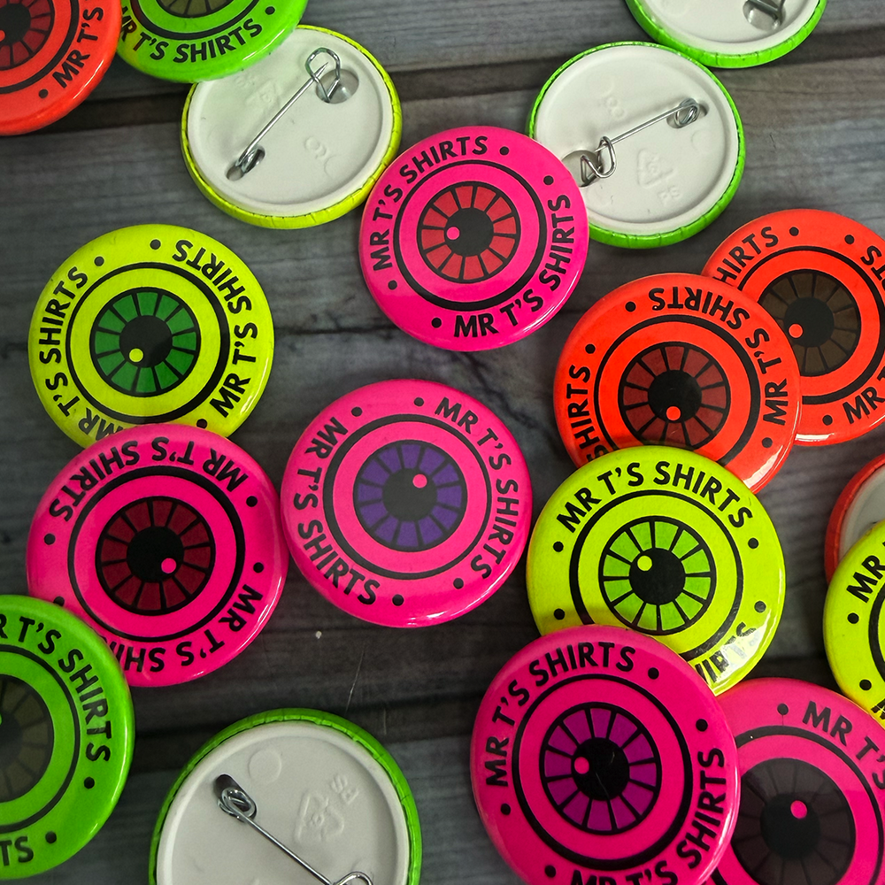 25mm badges