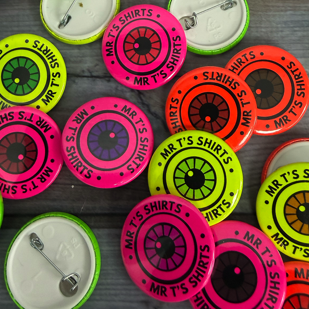 25mm badges