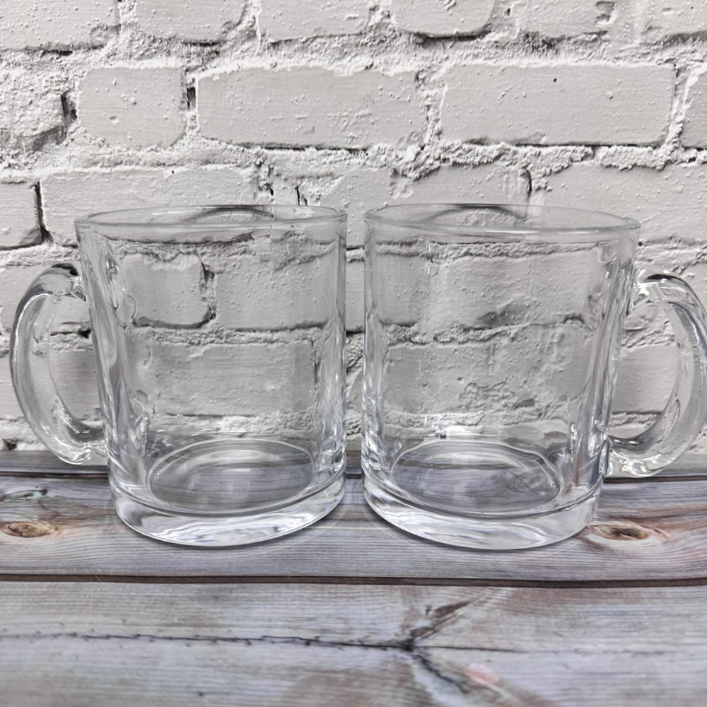 transparent mug