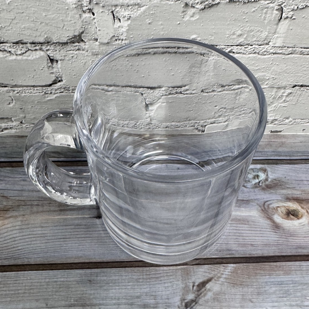 personalised glass cup