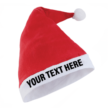 RED SANTA HAT