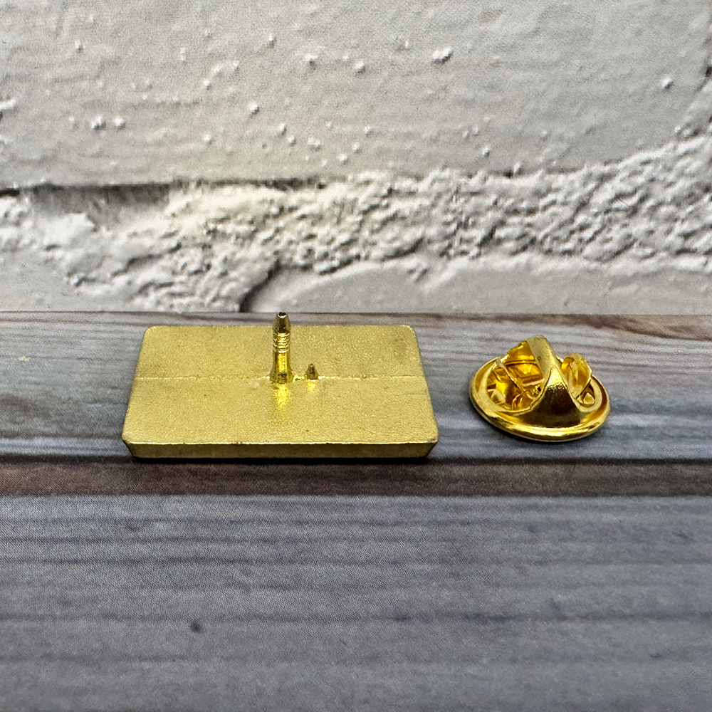 Rectangular Lapel Pin Badges - 13mm x 21mm - Image 5