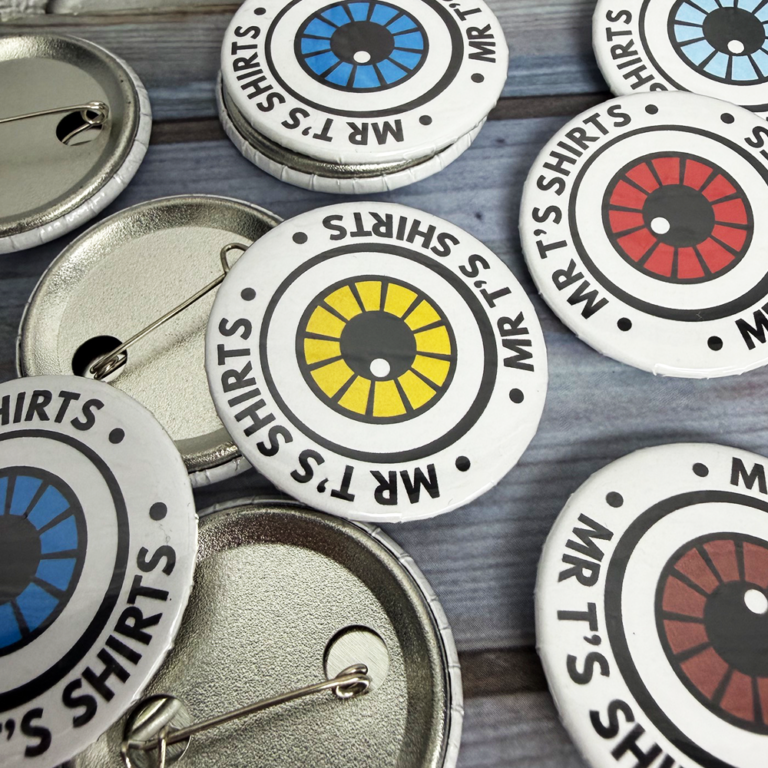 37mm Custom Badges • Free Fast UK Shipping