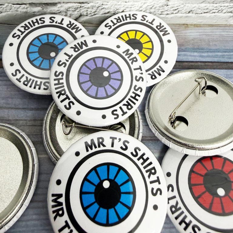 37mm Custom Badges • Free Fast UK Shipping