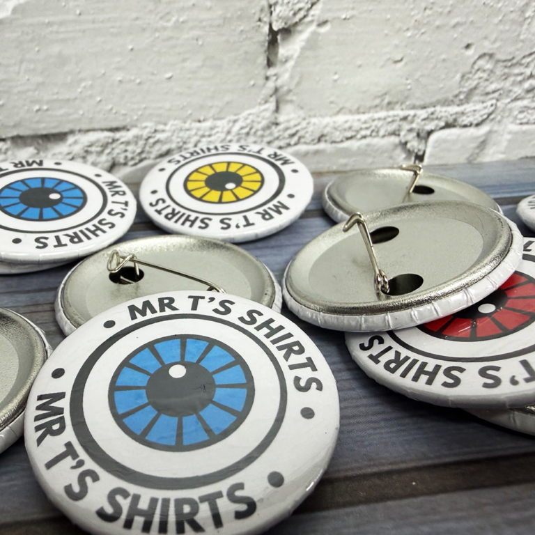 37mm Custom Badges • Free Fast UK Shipping