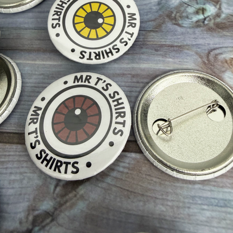 37mm Custom Badges • Free Fast UK Shipping
